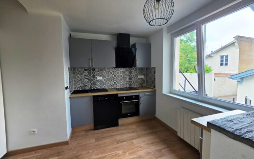 Appartement 3 pièces avec petite cour et parking à Selestat