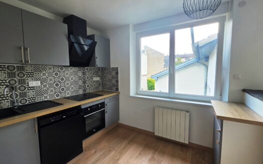 Appartement 3 pièces avec petite cour et parking à Selestat